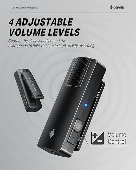 Microfono Donner Lm100 Inalambrico Para Iphone, Ipad, Android 4