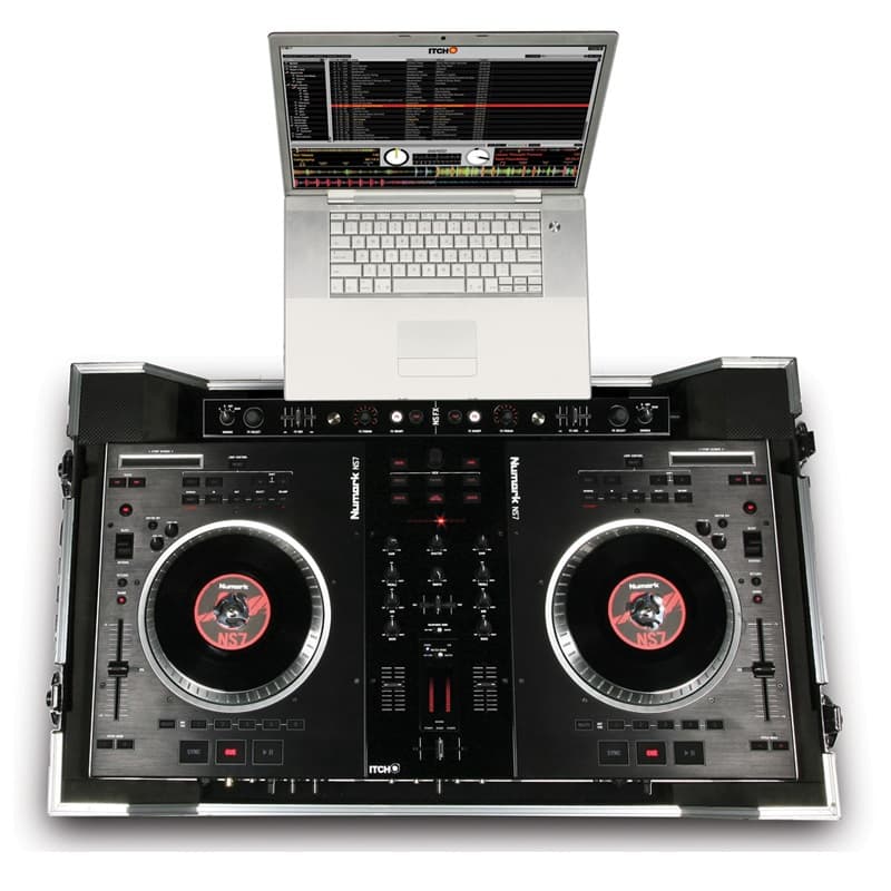 MEZCLADOR CON PLATOS TIPO TOCADISCO MOTORIZADO NS7FX 2