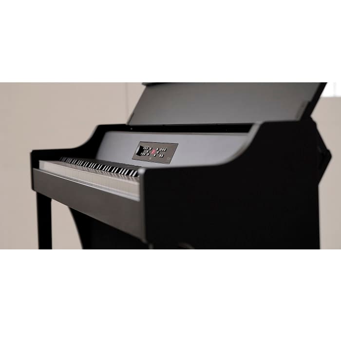 PIANO DIGITAL NEGRO 88 TECLAS CON BASE KORG G1B AIR BLACK 2