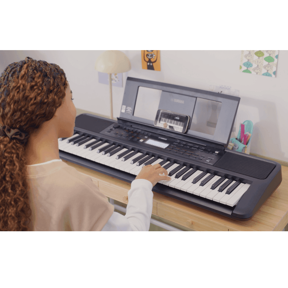 ORGANETA - TECLADO PSRE383 CON ADAPTADOR 7