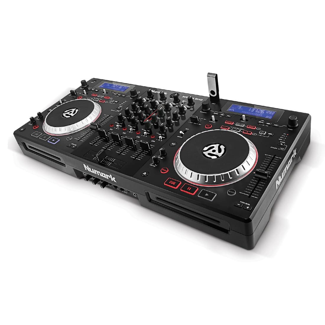MEZCLADOR DJ DE 4 CANALES MIXDECK QUAD