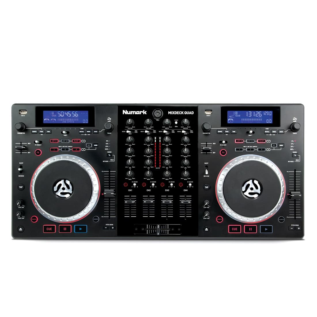 MEZCLADOR DJ DE 4 CANALES MIXDECK QUAD 2