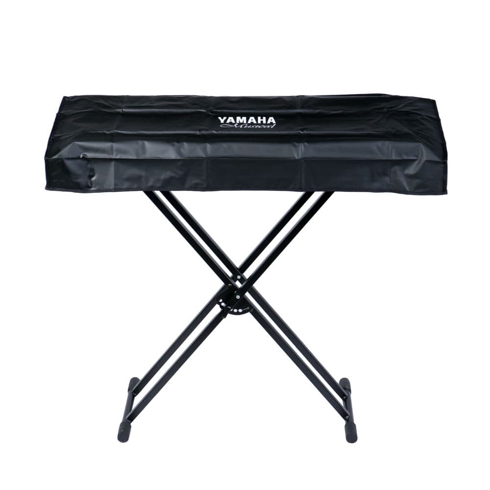 COMBO TECLADO PSR-E283 CON ADAPTADOR + SOPORTE DOBLE "X" + FORRO