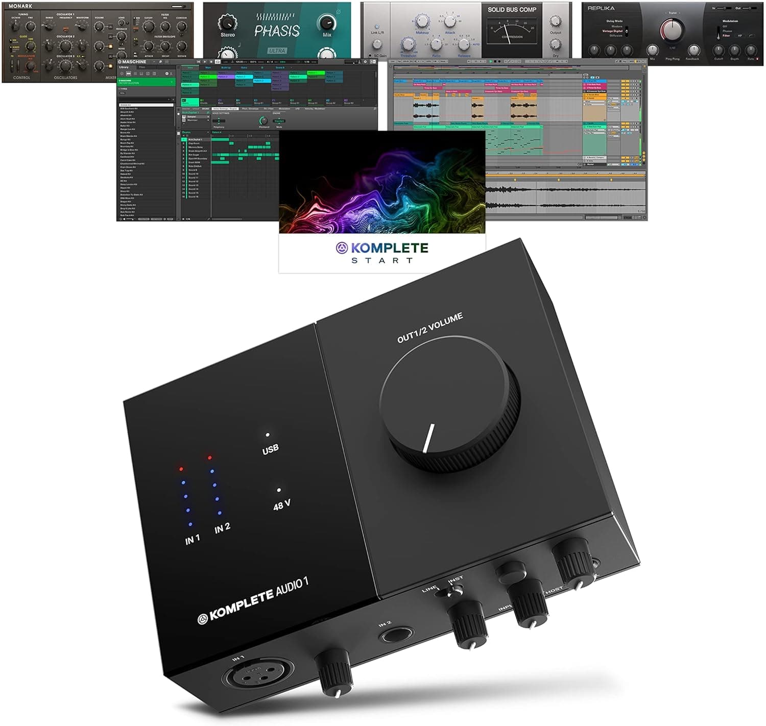 Interfaz Native Komplete Audio 1 5