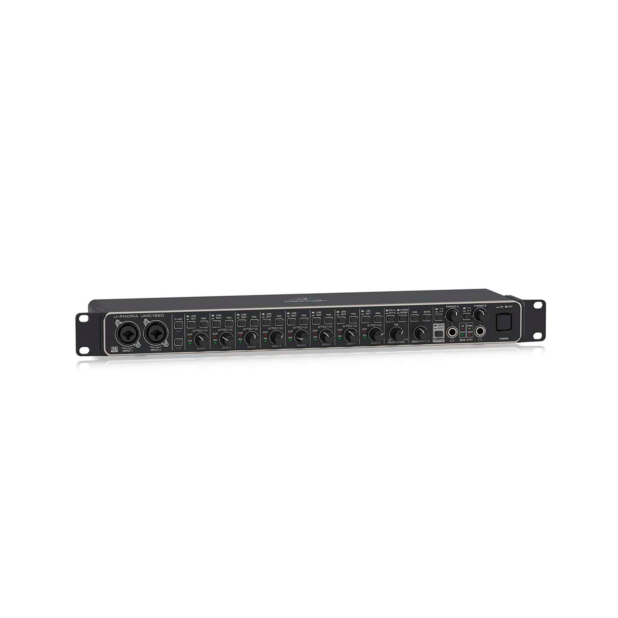 Interfaz UMC1820 BEHRINGER USB grabación