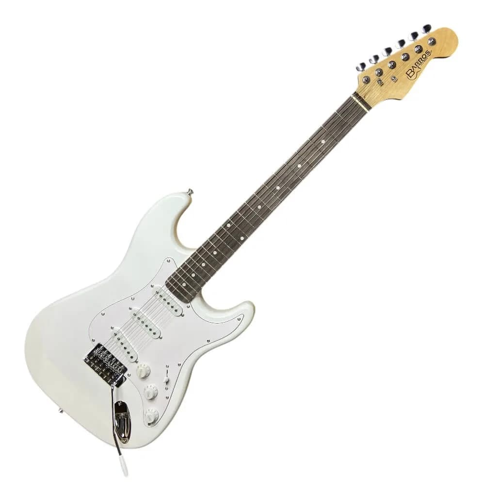 GUITARRA ELECTRICA BARROS BE-SSS-WH